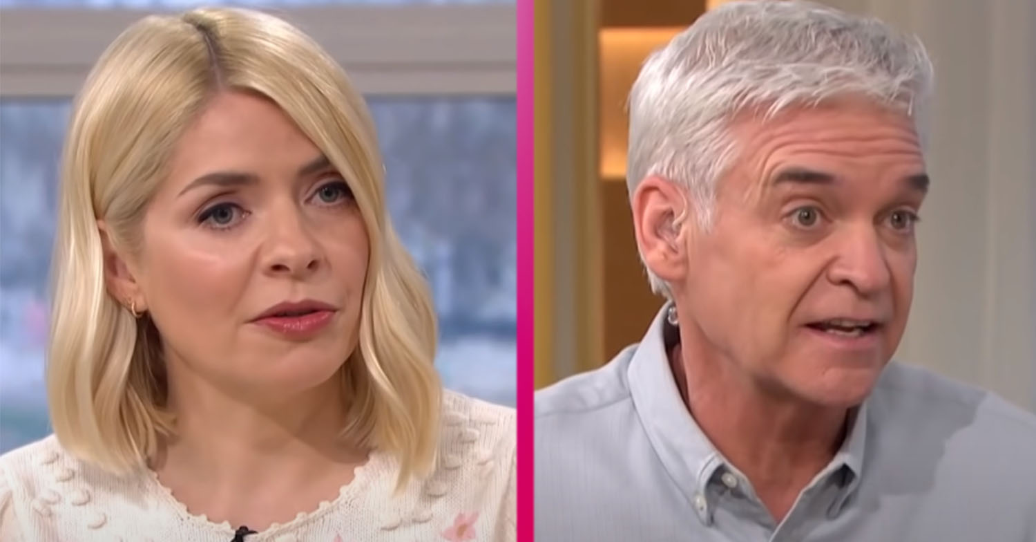 Holly Willoughby and Phillip Schofield replaced today on This Morning