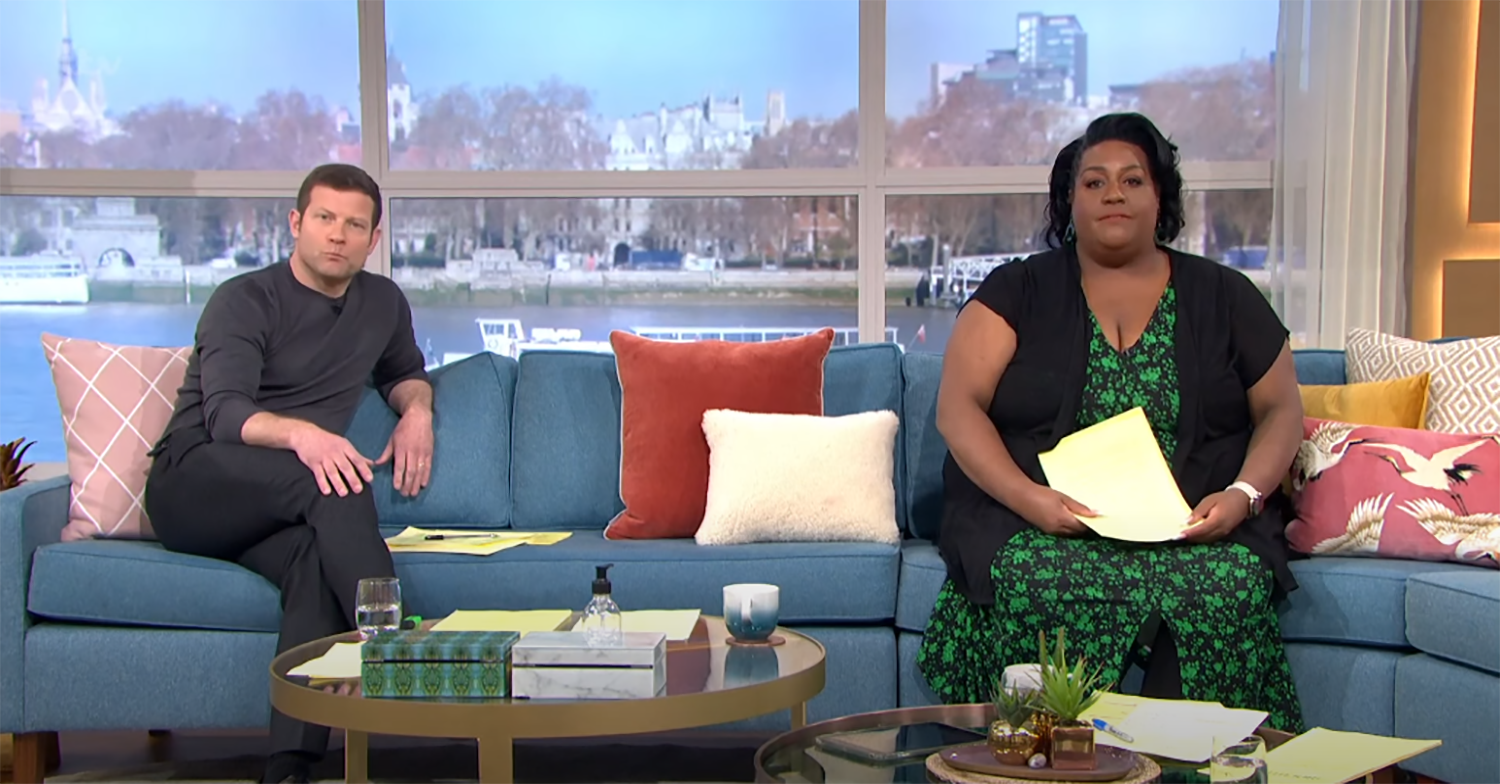 Dermot and Alison on This Morning today