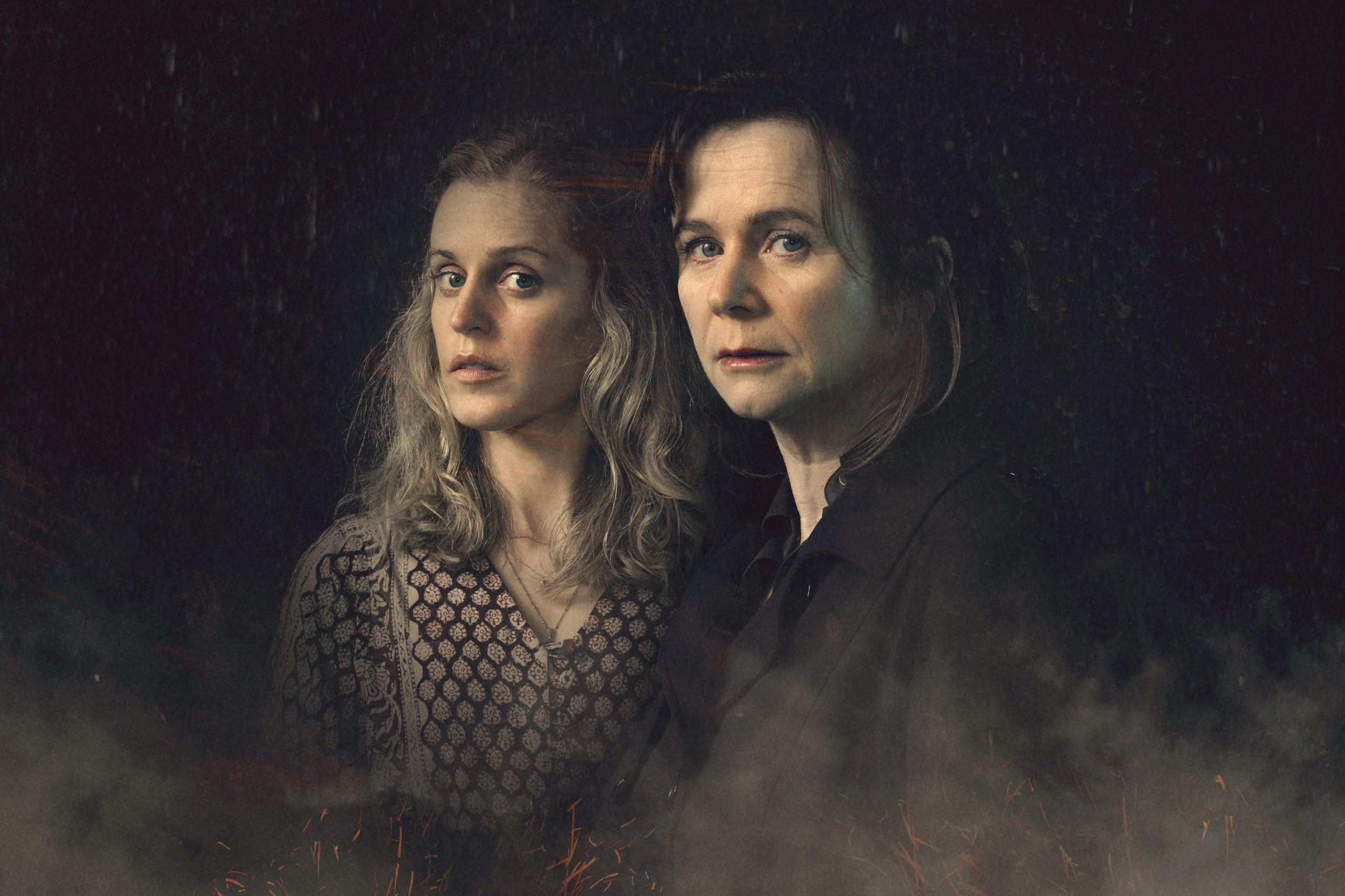 Emily Watson and Denise Gough in Too Close on ITV