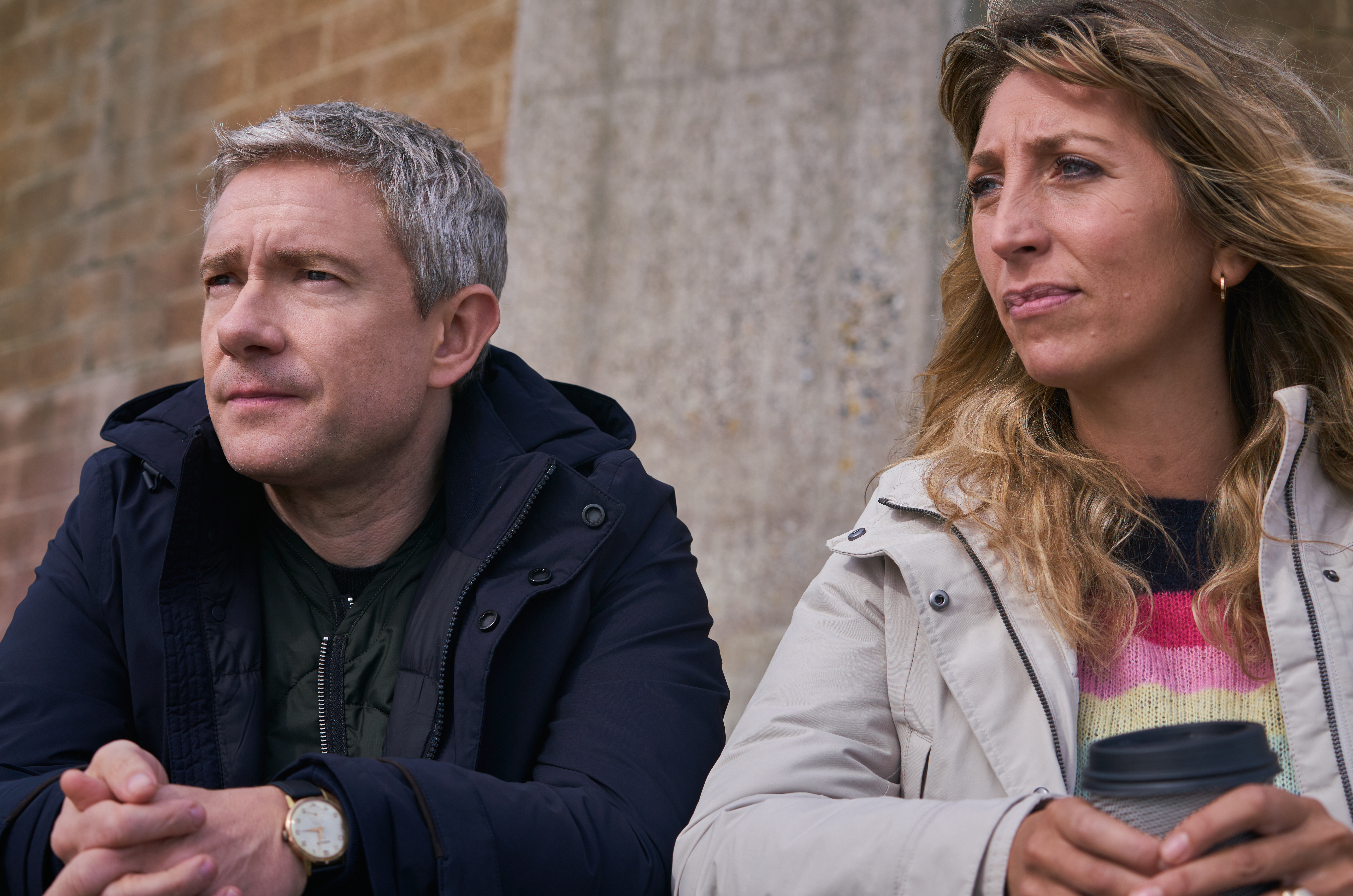 Martin Freeman and Daisy Haggard