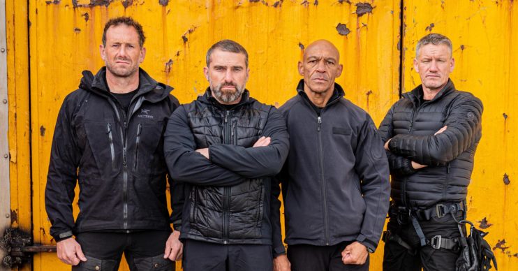 Foxy, Ant, Melvyn and Billy on SAS: Who Dares Wins