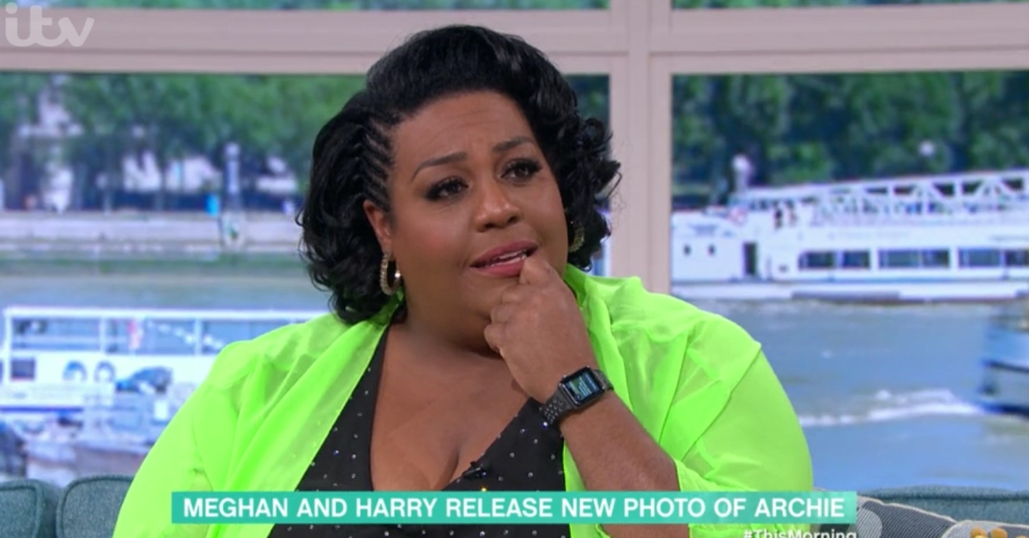 Alison Hammond sharing her thoughts on This Morning 