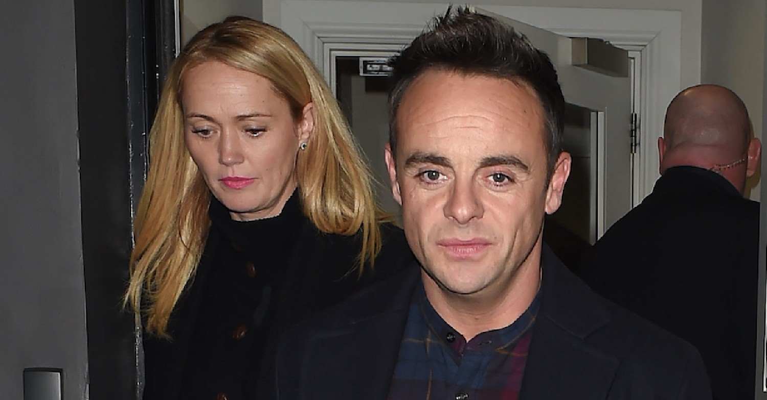Ant McPartlin and fiancée Anne-Marie Corbett