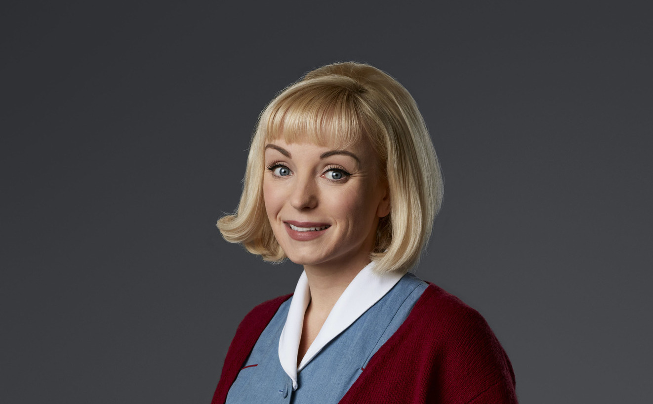 Helen George in Call The Midwife as Trixie