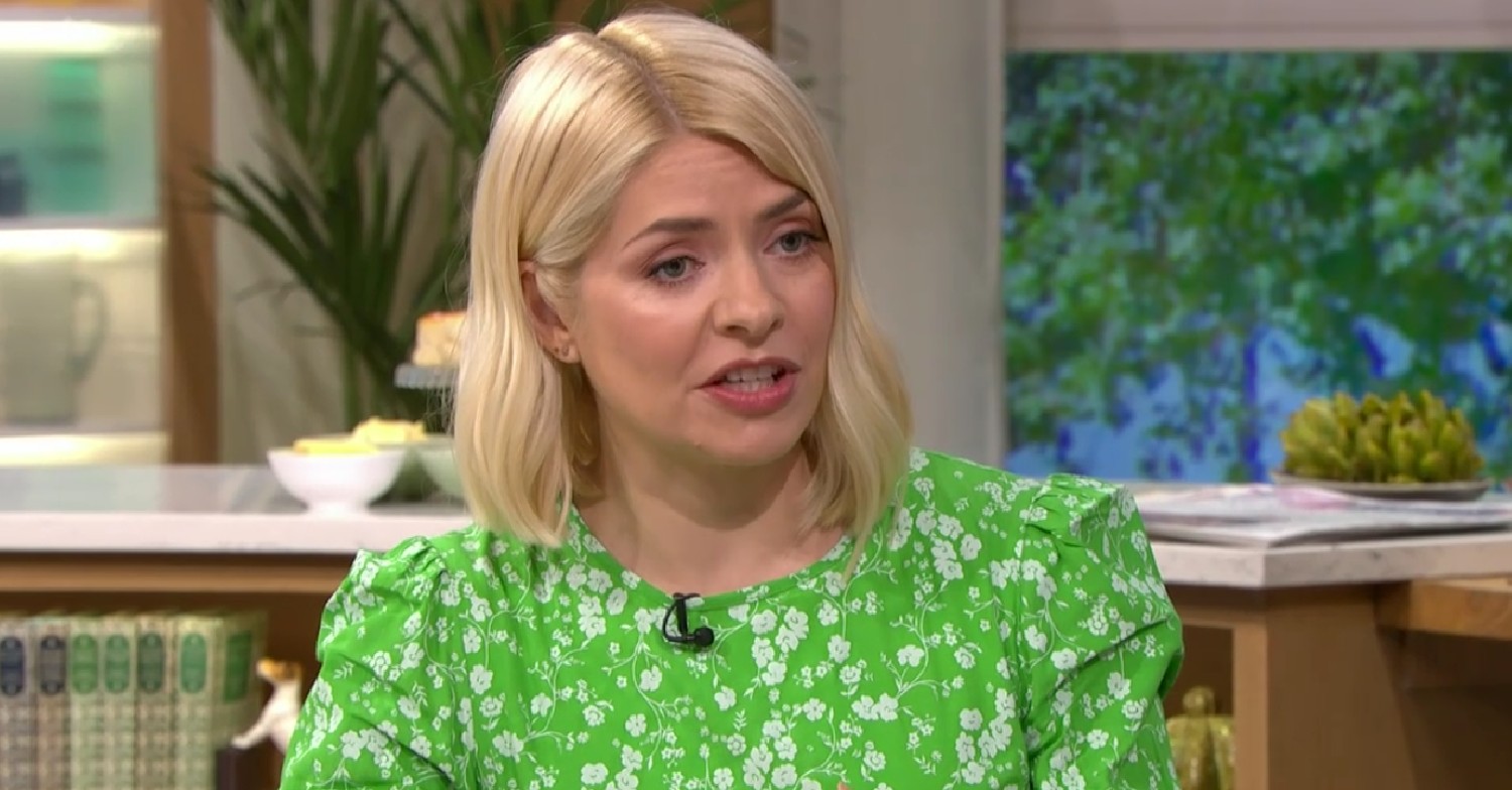 holly Willoughby this morning