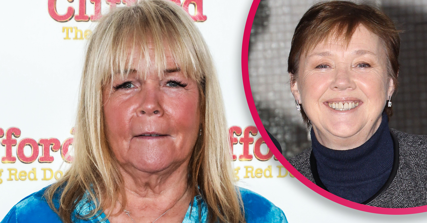 Linda Robson and Pauline Quirke smiling
