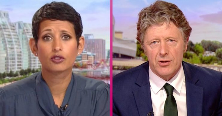 BBC Breakfast hosts Naga and Charlie