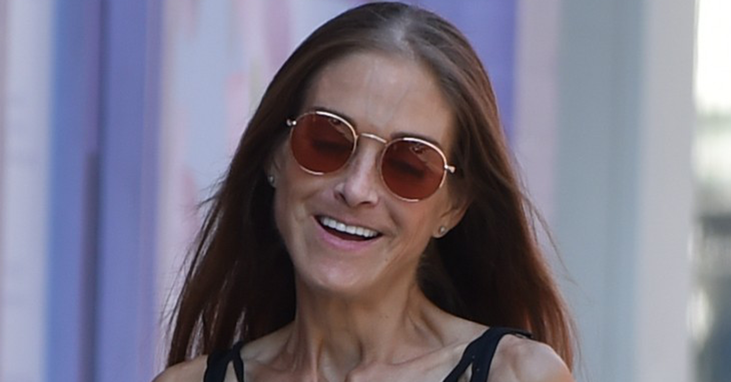 Nikki Grahame smiling looking thin