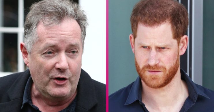 Piers Morgan and Prince Harry