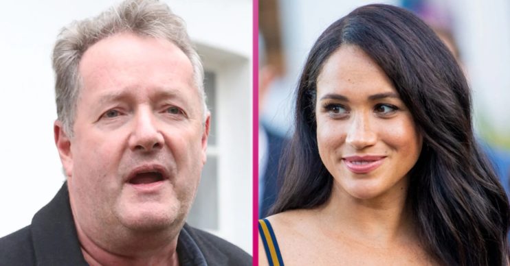 Piers Morgan and Meghan Markle