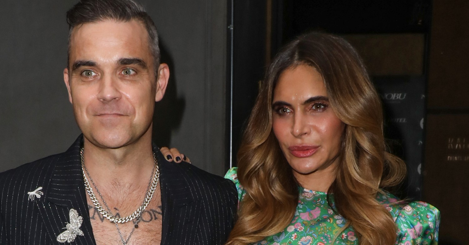 Robbie Williams and Ayda Field