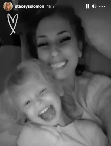 Stacey Solomon reveals health fears