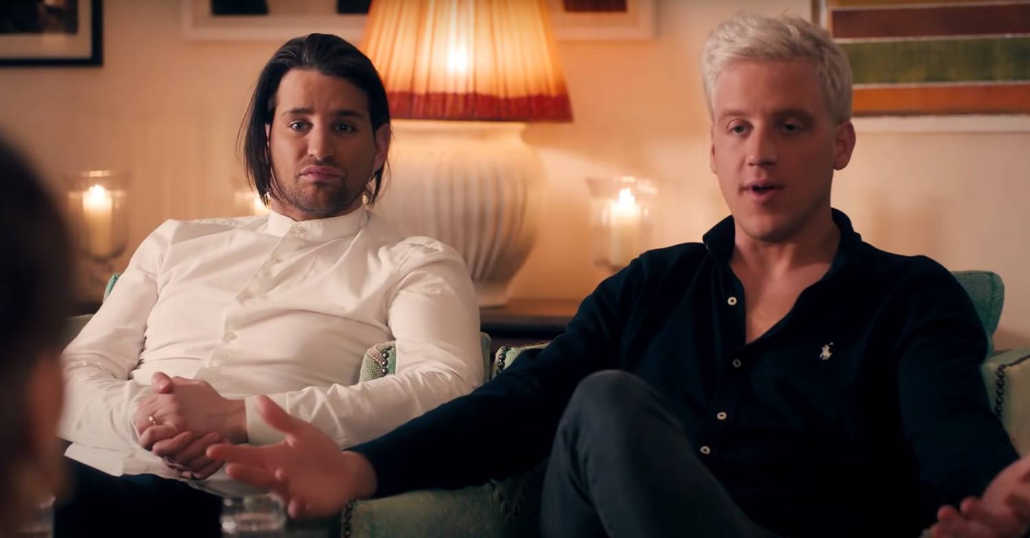 Made In Chelsea Ollie Locke and husband Gareth