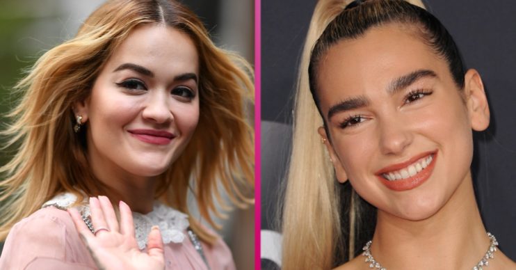 Rita Ora and Dua Lipa feud