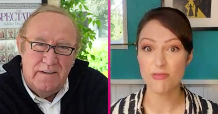 Andrew Neil and Nicola Thorp on This Morning