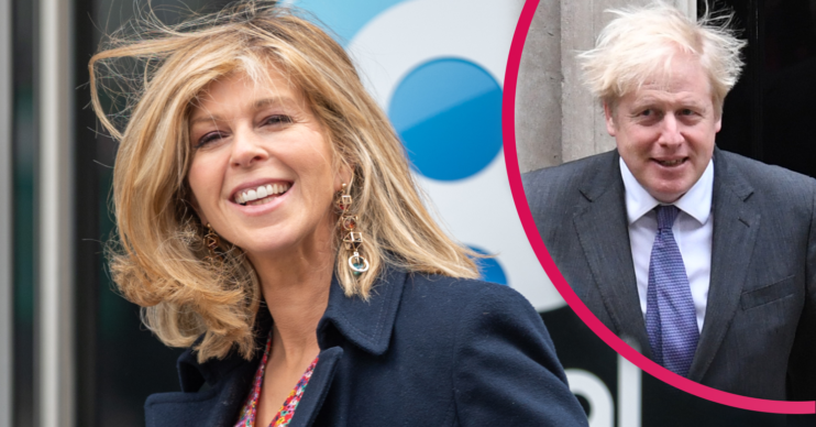 Kate Garraway received a message of support from Boris Johnson