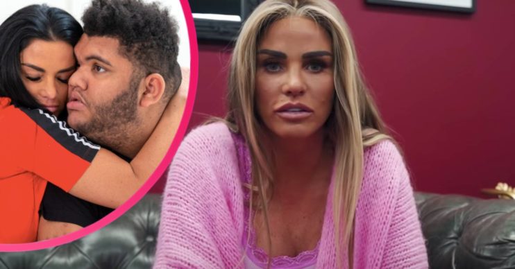 Katie Price and her son Harvey