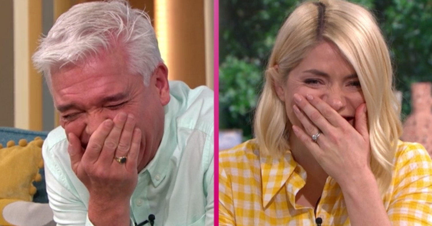 This Morning: Holly Willoughby and Phillip Schofield apologise to 'farting' guest as they struggle to contain giggles