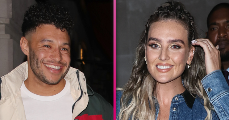 Perrie Edwards and Alex Oxlade-Chamberlain