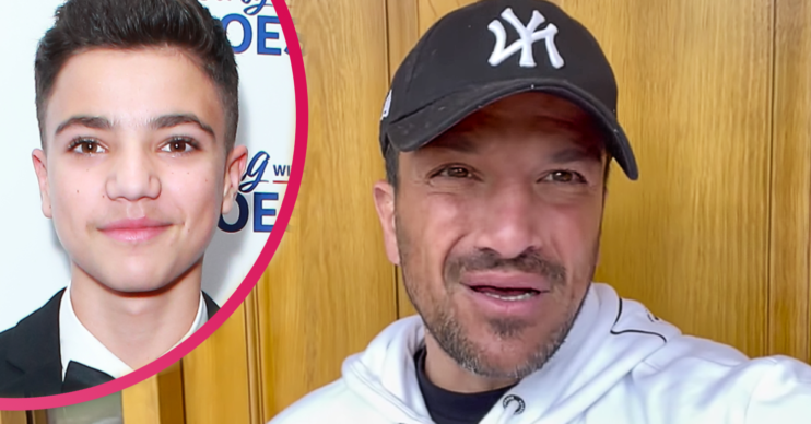 Peter Andre revealed son Junior battled coronavirus