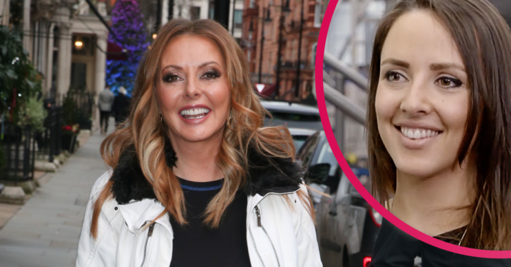 Carol Vorderman and daughter Katie