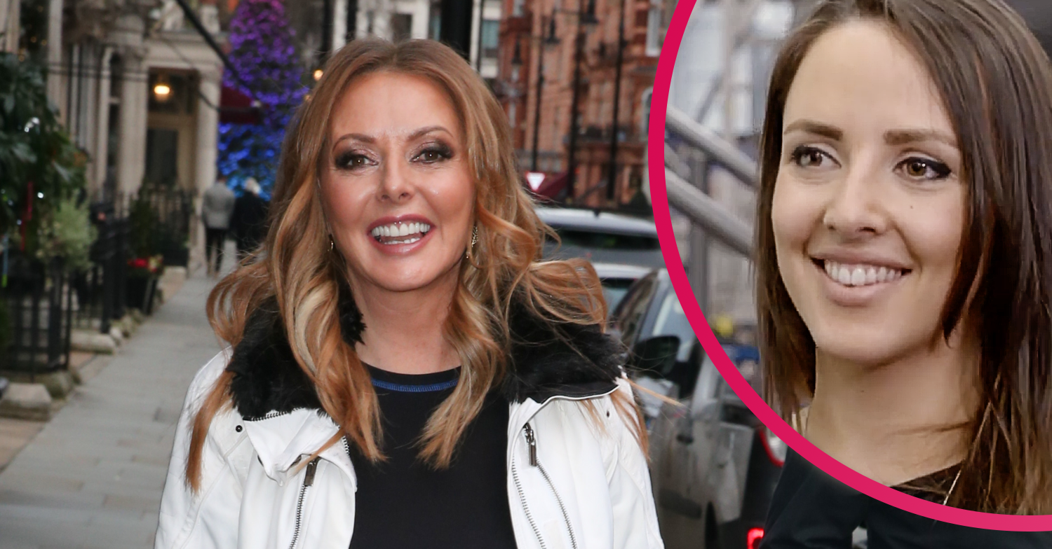 Carol Vorderman and daughter Katie