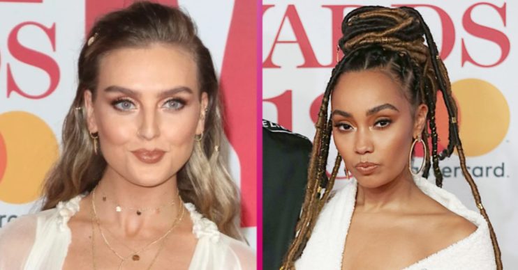 Little Mix stars pregnant: Perrie Edwards and Leigh-Anne Pinnock pose with their baby bumps together