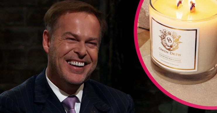 Dragons' Den aphrodisiac candle