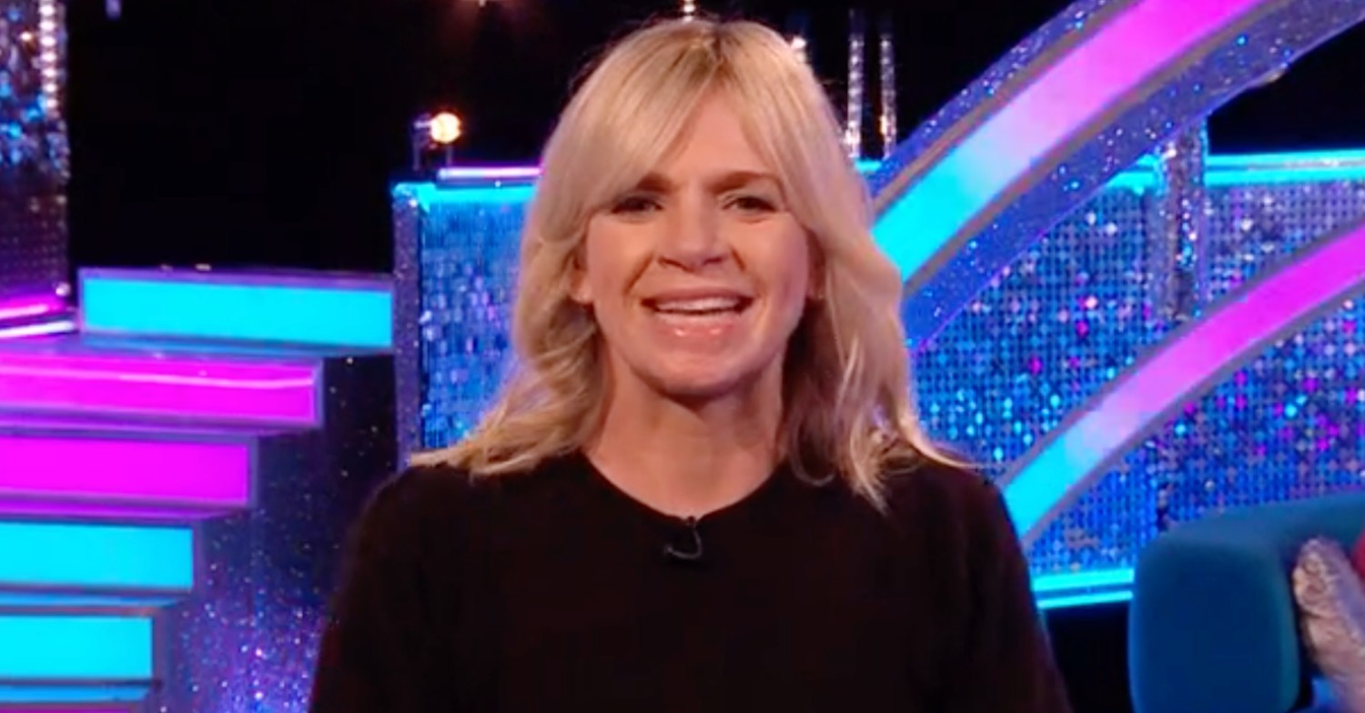 Zoe Ball on Strictly's It Takes Two