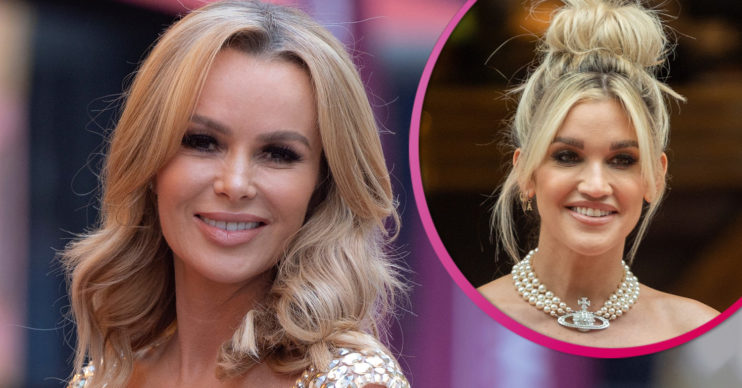 Amanda Holden stuns Instagram fans with pink gown alongside Ashley roberts