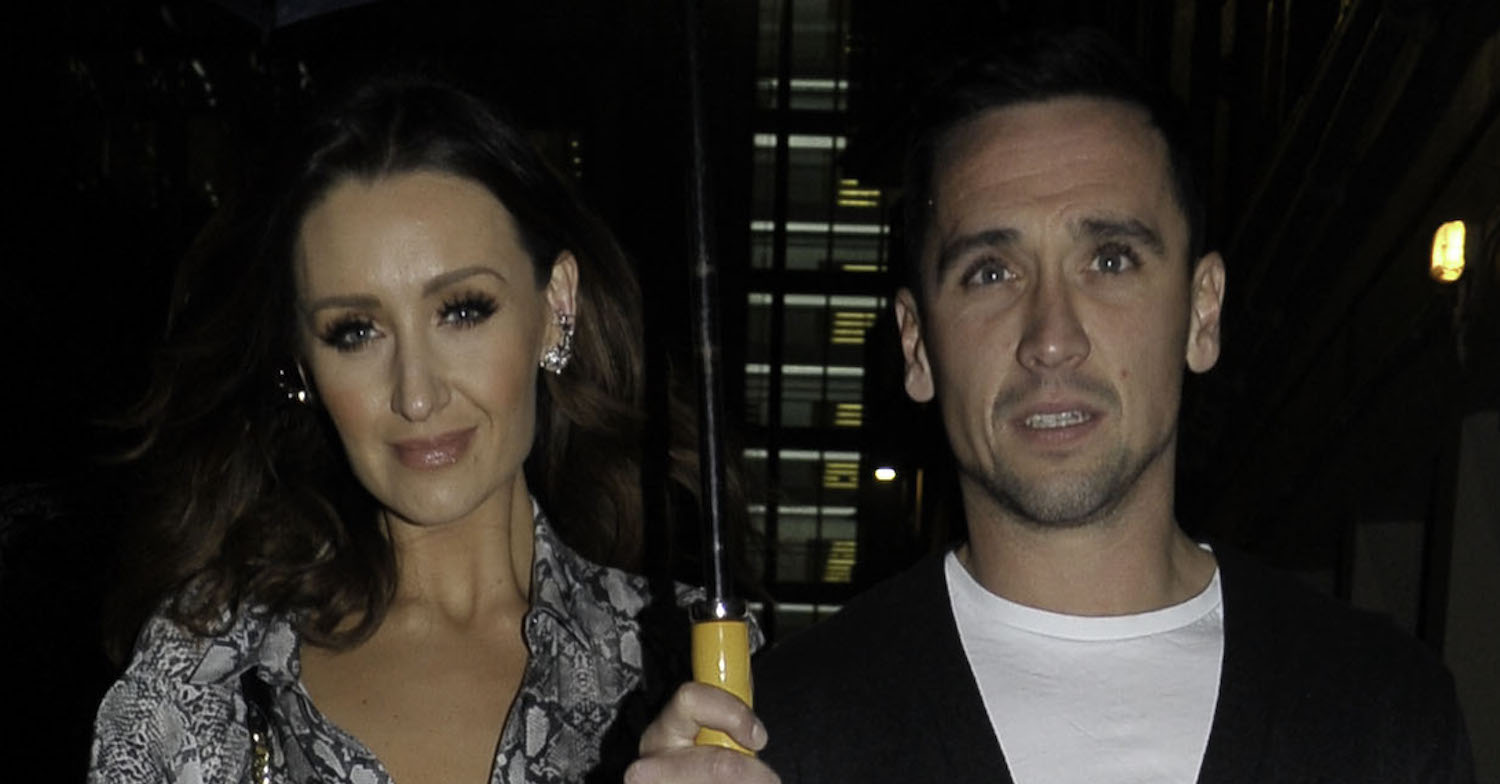 Catherine Tyldesley and husband Tom Pitfield