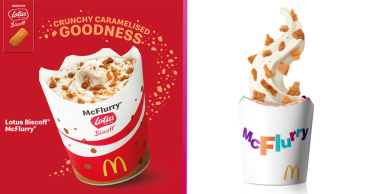 biscoff ice cream McFlurry launched by McDonald's