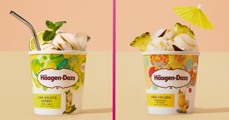 asda ice cream: Haagen-Dazs cocktail range now in store