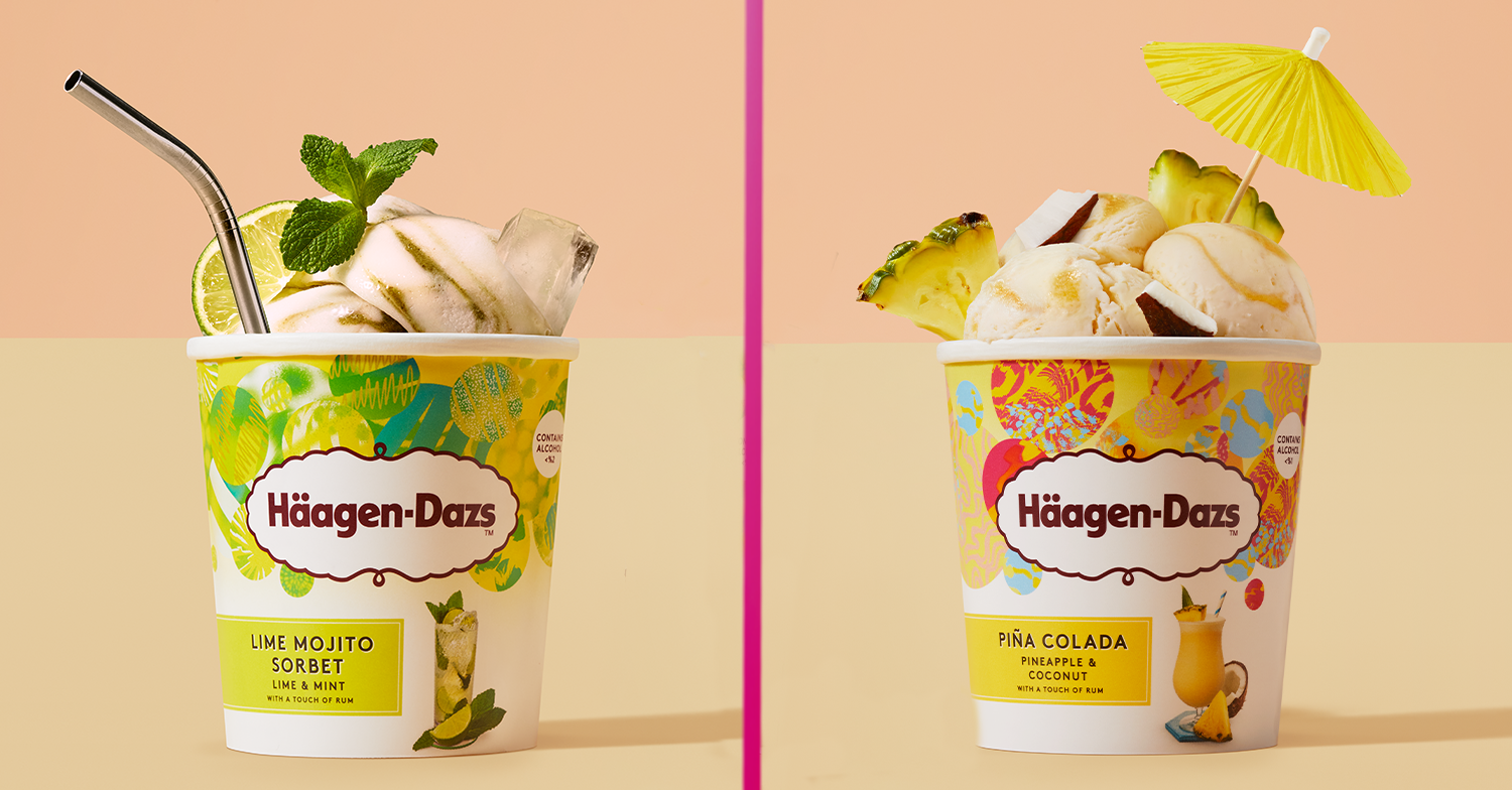 asda ice cream: Haagen-Dazs cocktail range now in store
