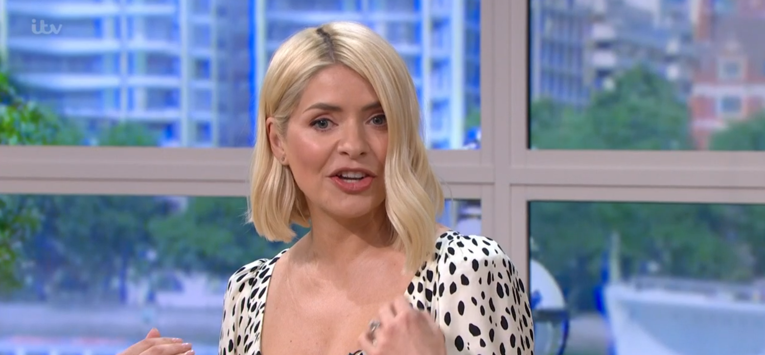 Holly hosting this morning