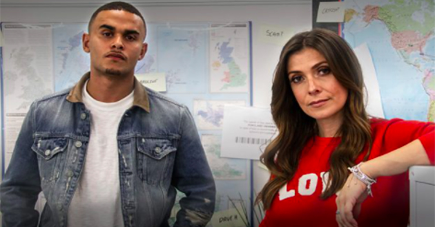 Kym Marsh Scott Ratcliff engaged - here with work husband Ashley John-Baptiste