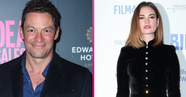 The Pursuit of Love stars Dominic West and Lily James caused scandal last year