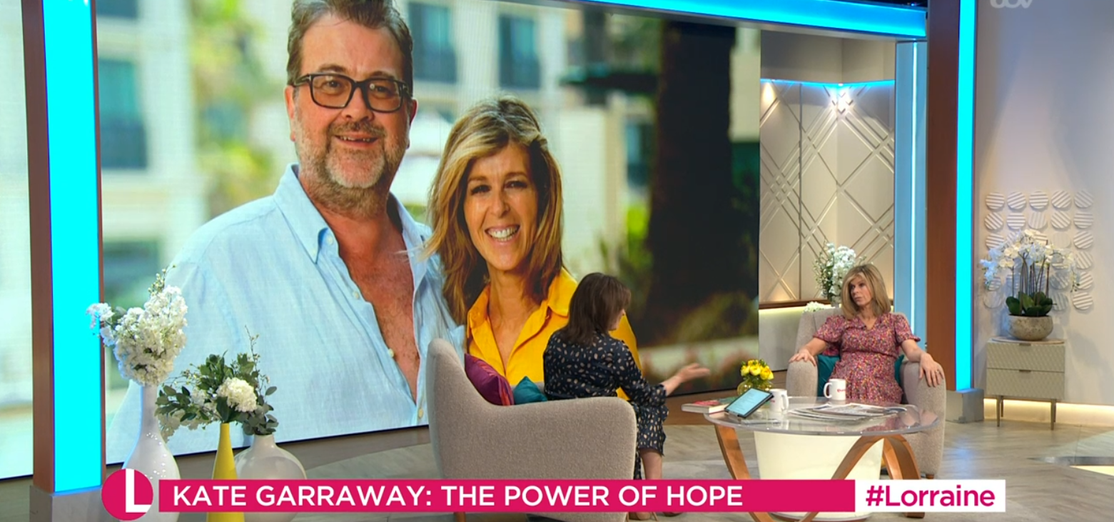Kate Garraway on Lorraine