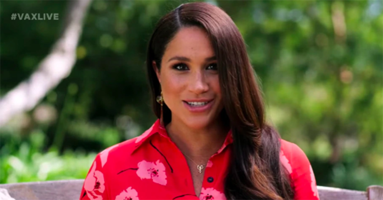 Meghan Markle vaccine speech May 2021