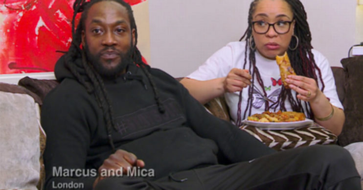 Marcus and Mica on Gogglebox