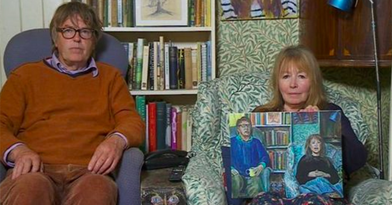 Giles and Mary on Gogglebox