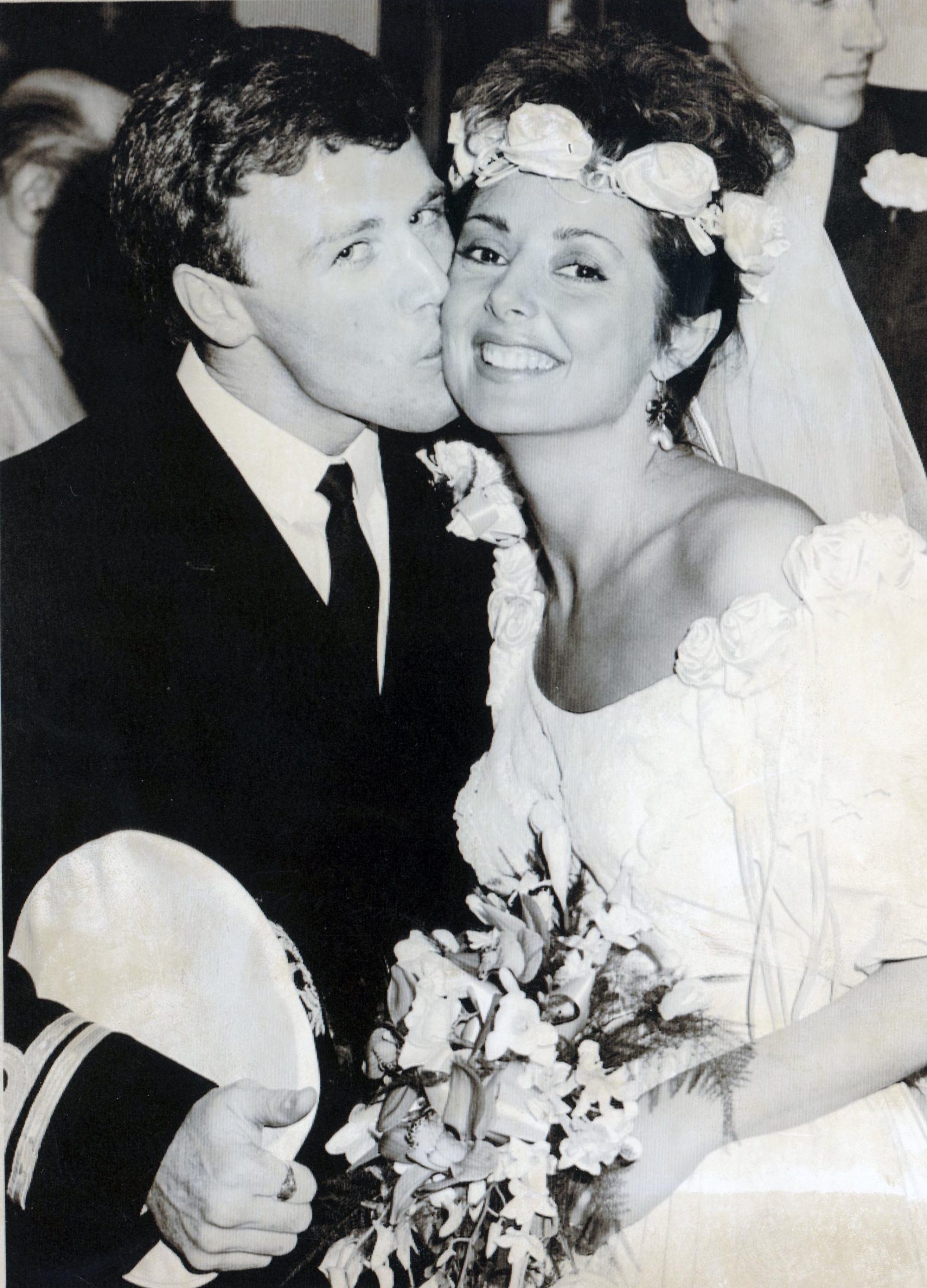 Carol Vorderman shares a throwback snap from her wedding day