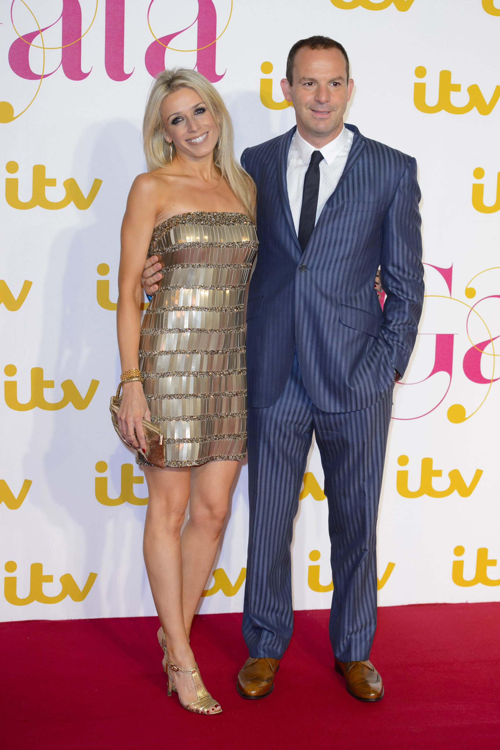Martin Lewis with wife
