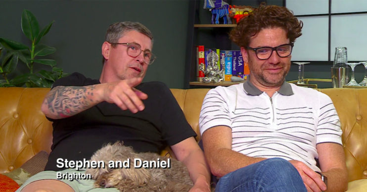 Stephen Webb on Gogglebox