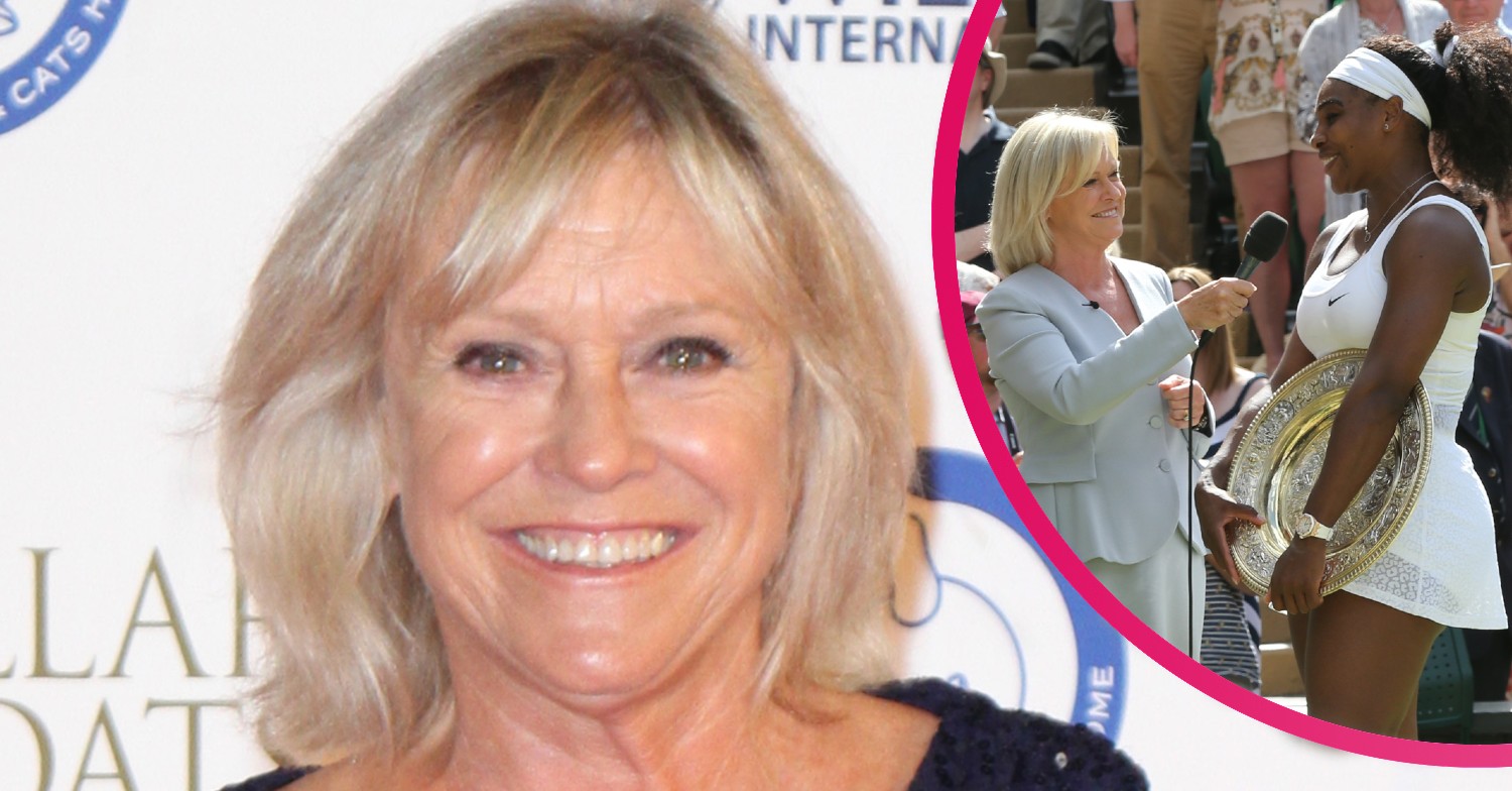 Sue Barker Wimbledon