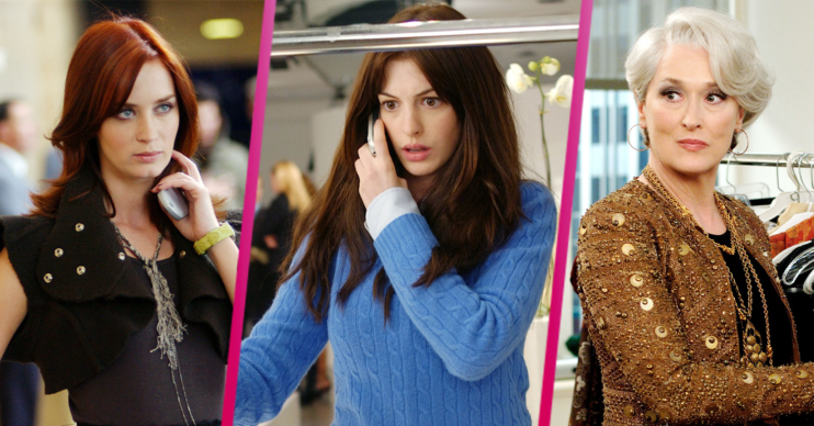 Emily Blunt, Anne Hathaway and Meryl Streep