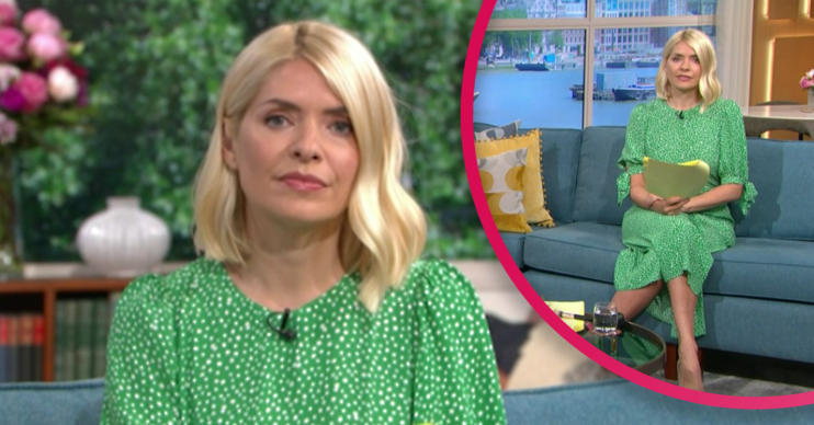 holly Willoughby outfit today: Star wows in bargain green dress