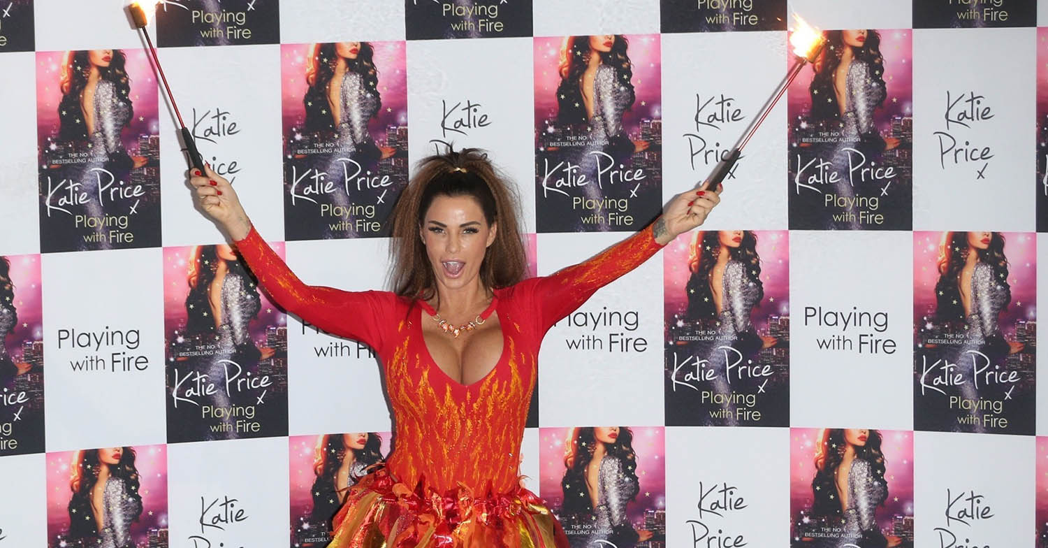 Katie Price book launch