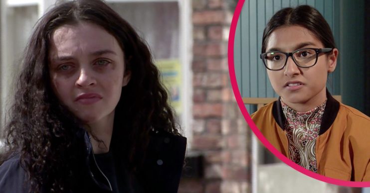 Coronation Street SPOILERS: Nina begins to self-harm as she struggles with Seb's death