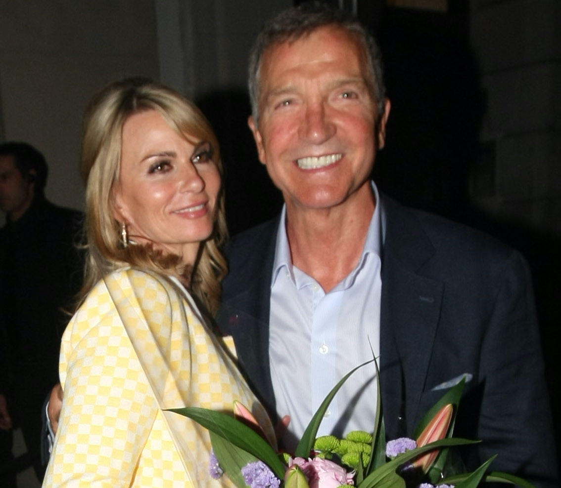 Euros pundit Graeme Souness with wife Karen
